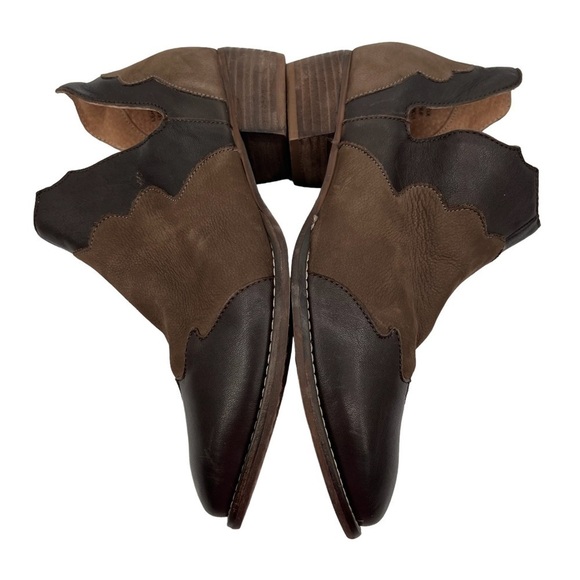 Seychelles Brown Cap Toe Reservoir Pointed Toe Ankle Boots Size 8 1/2 Women’s - Picture 6 of 10